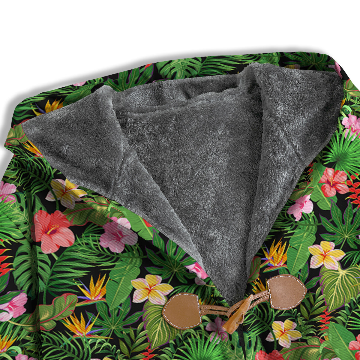 Tropical Aloha Hibiscus Print Pattern Men's Windbreaker Jacket-grizzshop