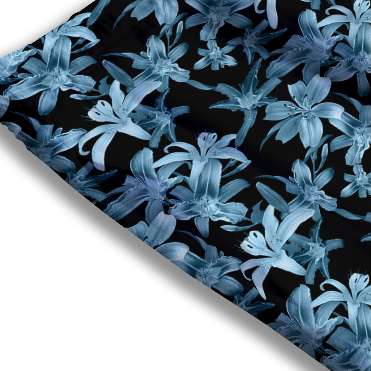 Tiger Flower And Print Pattern Mesh Shorts