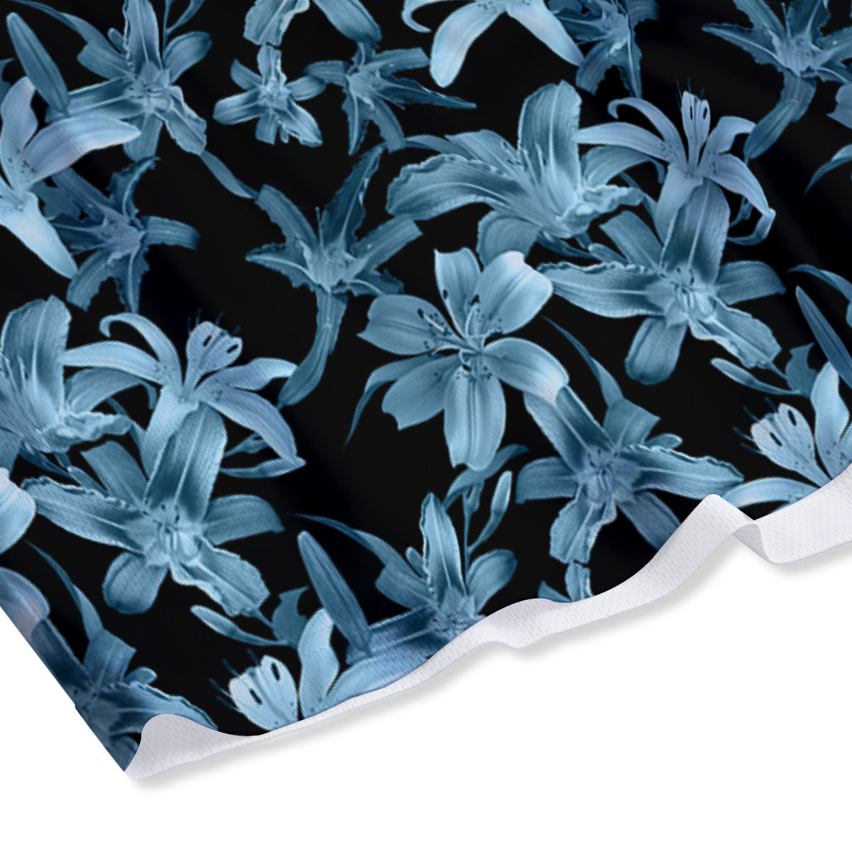 Tiger Flower And Print Pattern Mesh Shorts