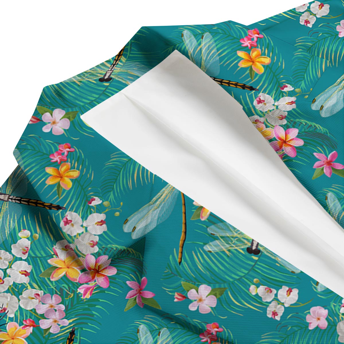 Tropical Dragonfly Men's Blazer-grizzshop