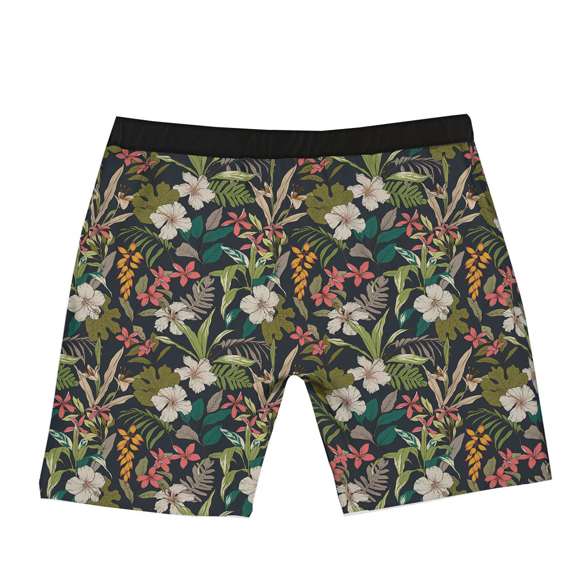 Tropical Hawaiian Aloha Print Pattern Boxer Briefs-grizzshop