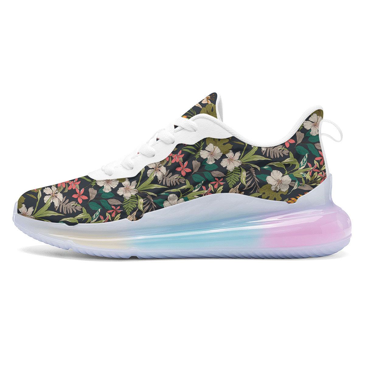 Tropical Hawaiian Aloha Print Pattern Running Sneakers-grizzshop