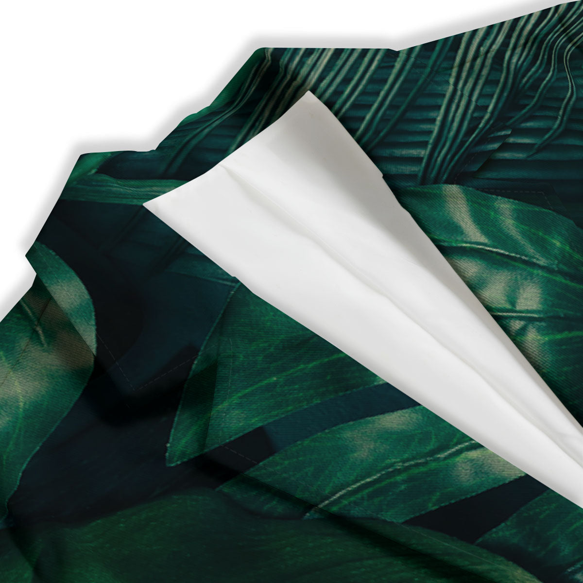 Tropical Leaf Natural Print Women's Blazer-grizzshop