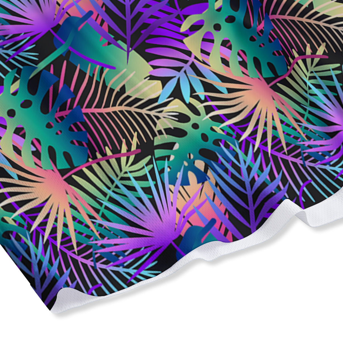 Waffles Print Mesh Shorts