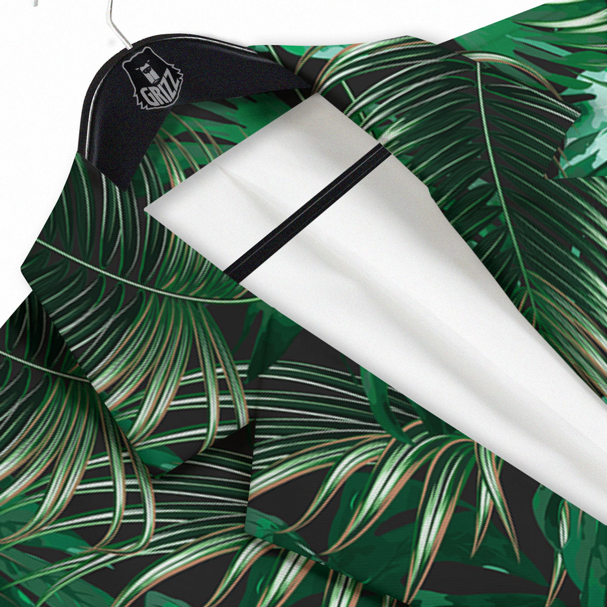 Tropical Palm Tree Print Pattern Men's Sport Coat-grizzshop