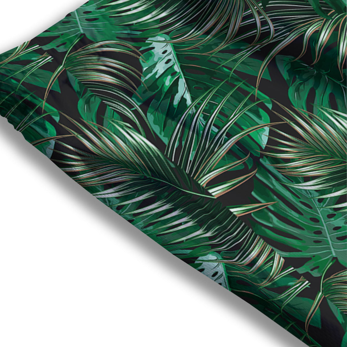 Tropical Palm Tree Print Pattern Mesh Shorts