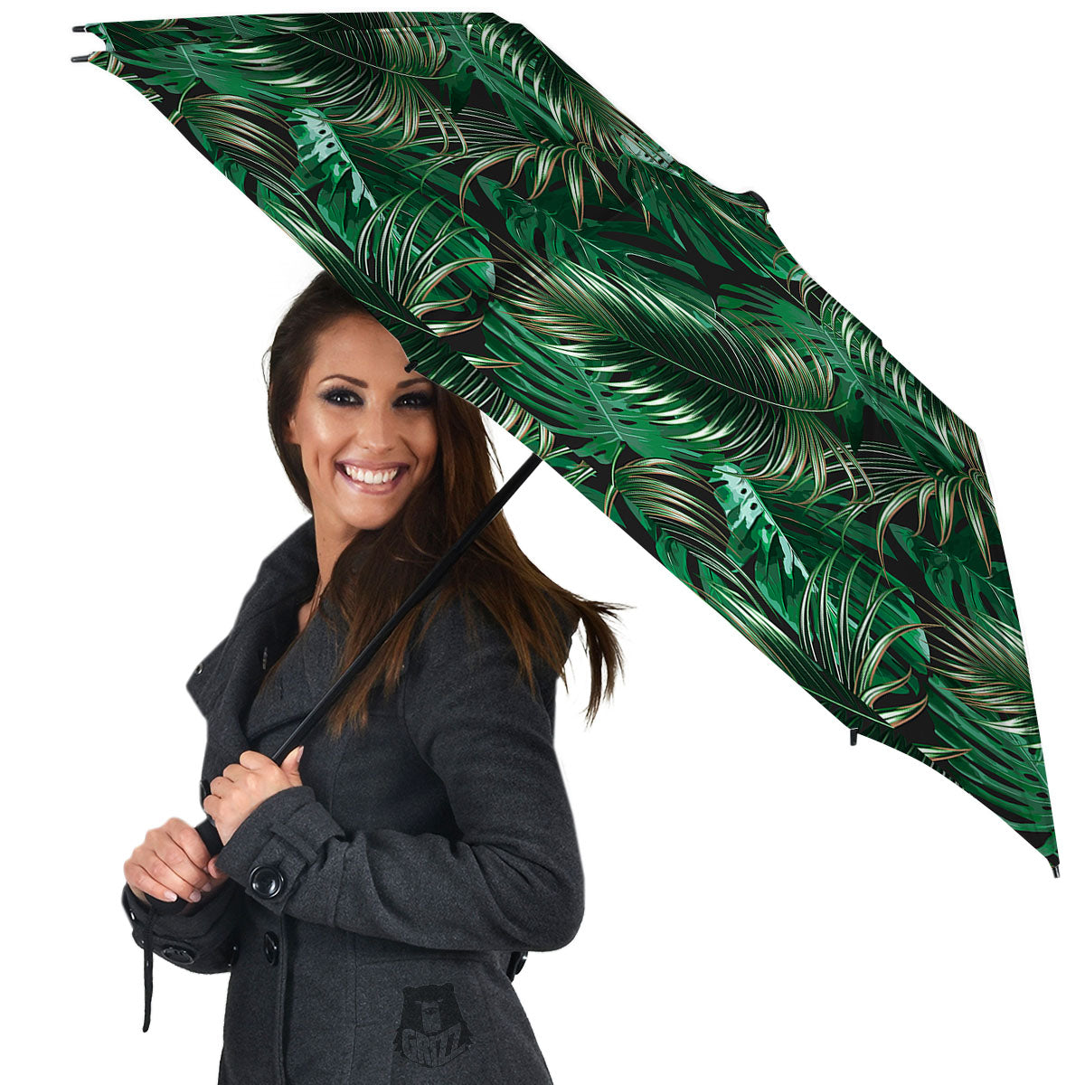 Tropical Palm Tree Print Pattern Umbrella-grizzshop