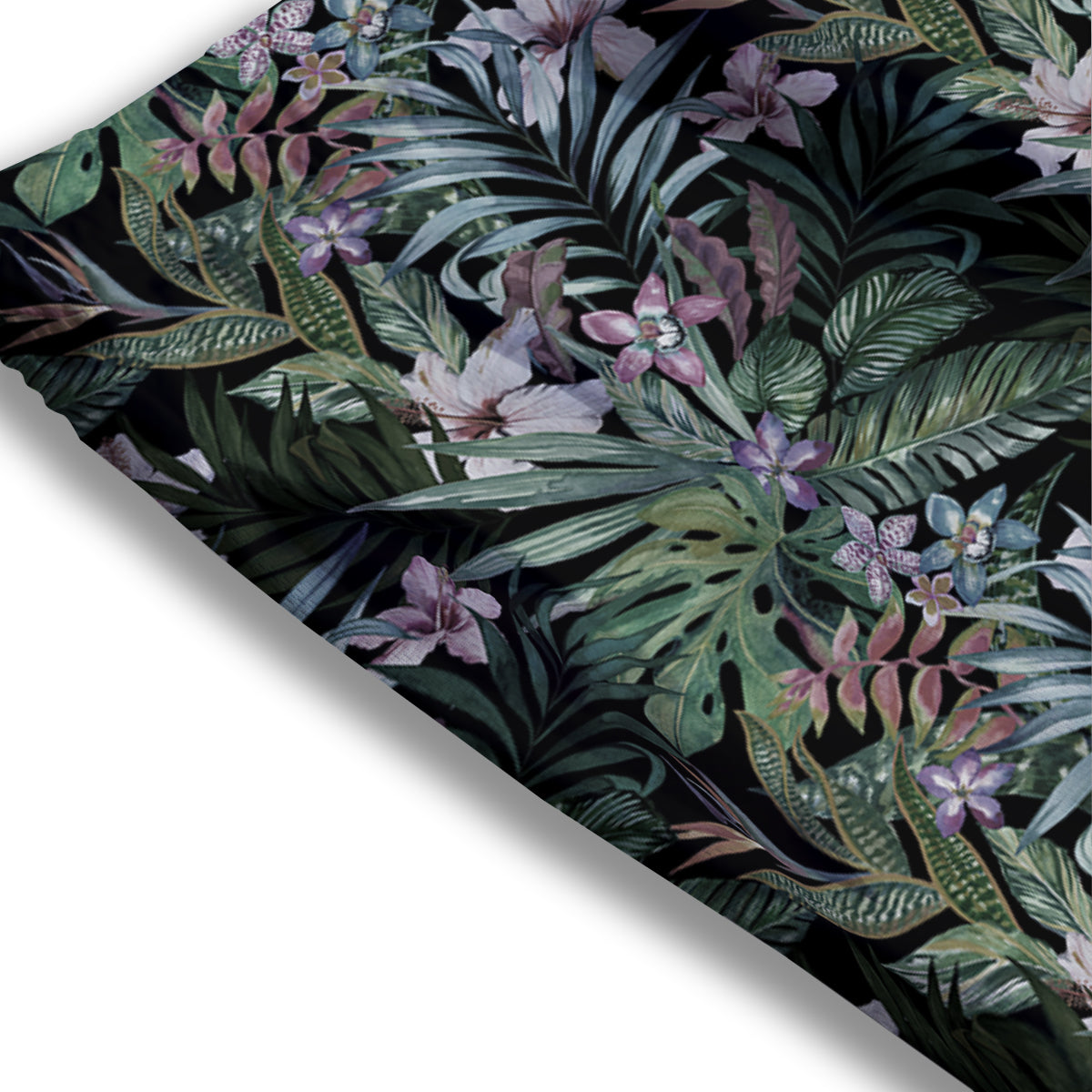 Tropical Vintage Floral Print Pattern Mesh Shorts