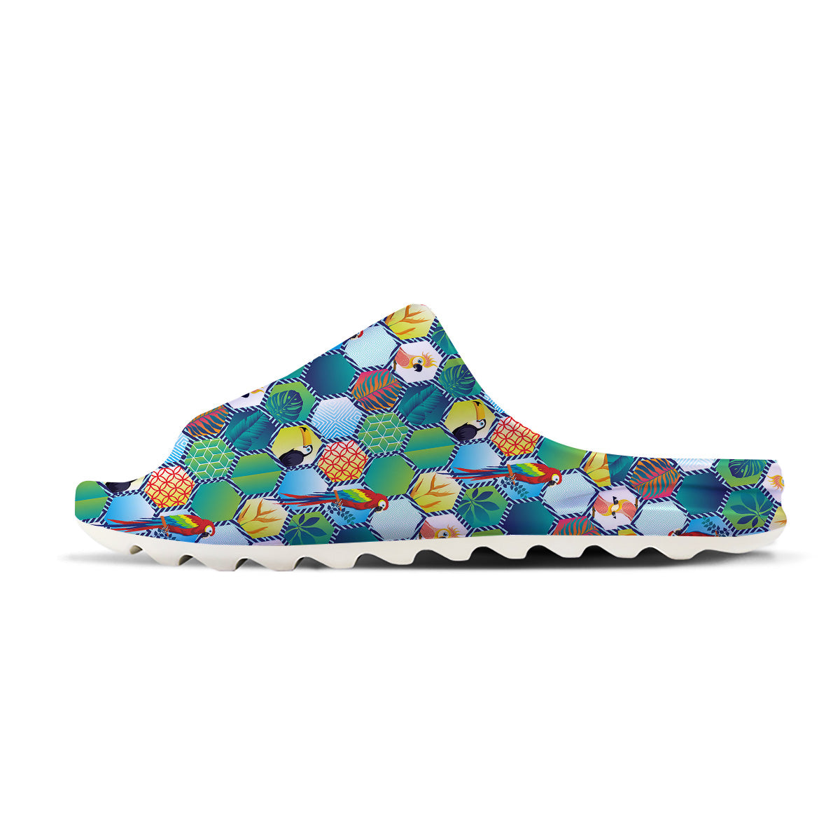 Tropical Exotic Hawaii Art Print Pattern Sandals-grizzshop
