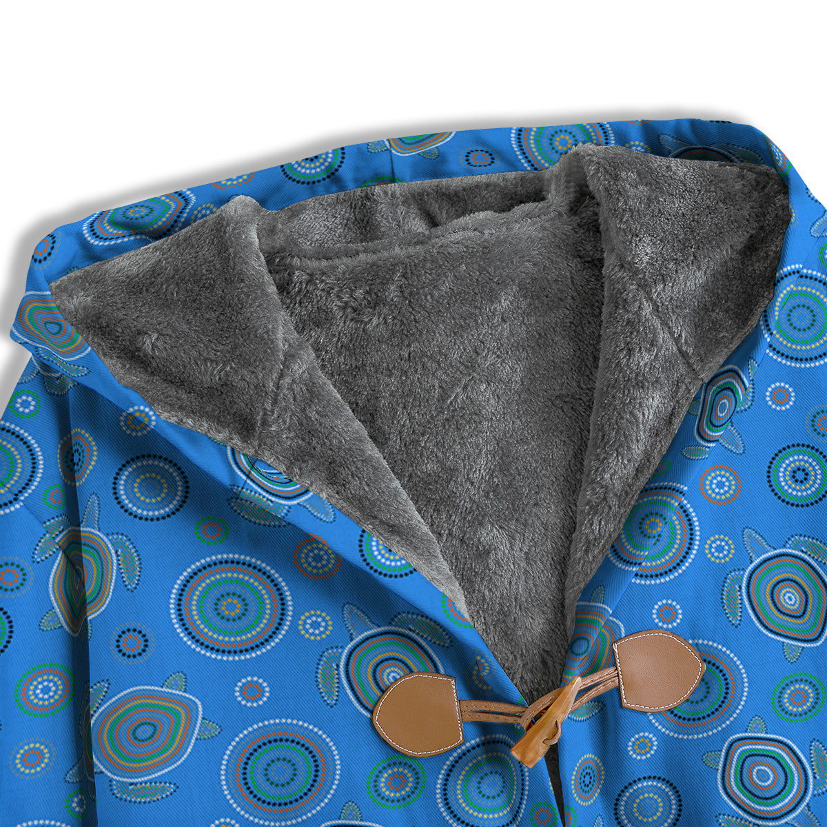 Turtle Sea Aboriginal Print Pattern Men's Windbreaker Jacket-grizzshop