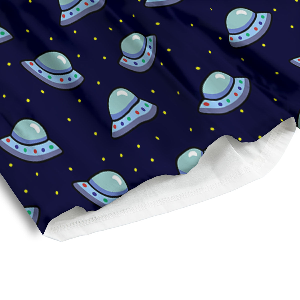 Unicorn Night Star Print Pattern Men's Athletic Shorts