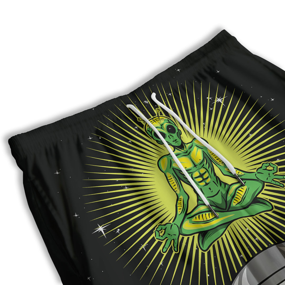 Universe Galaxy Milky Way Print Men's Athletic Shorts