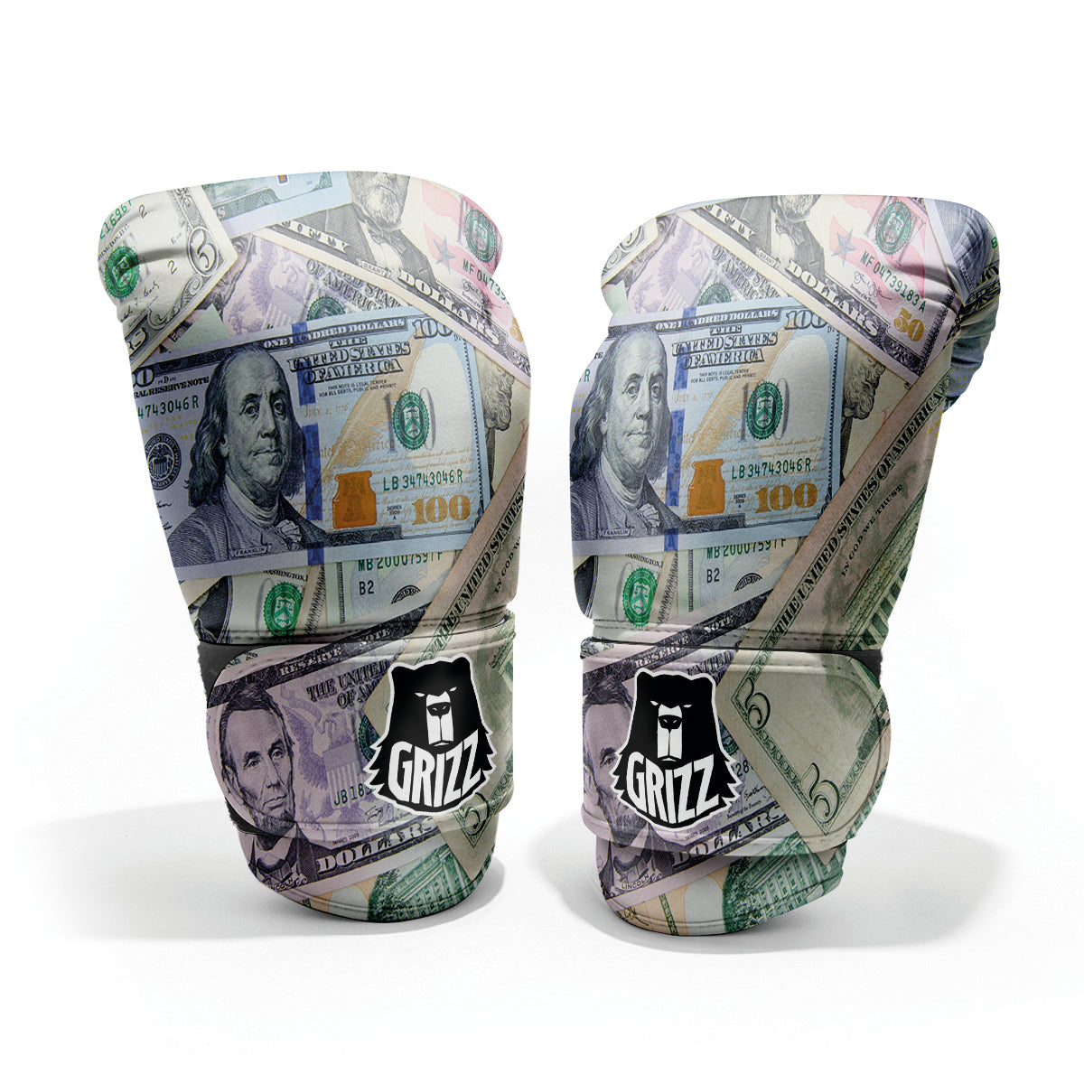 US Dollar Print Pro Boxing Glove