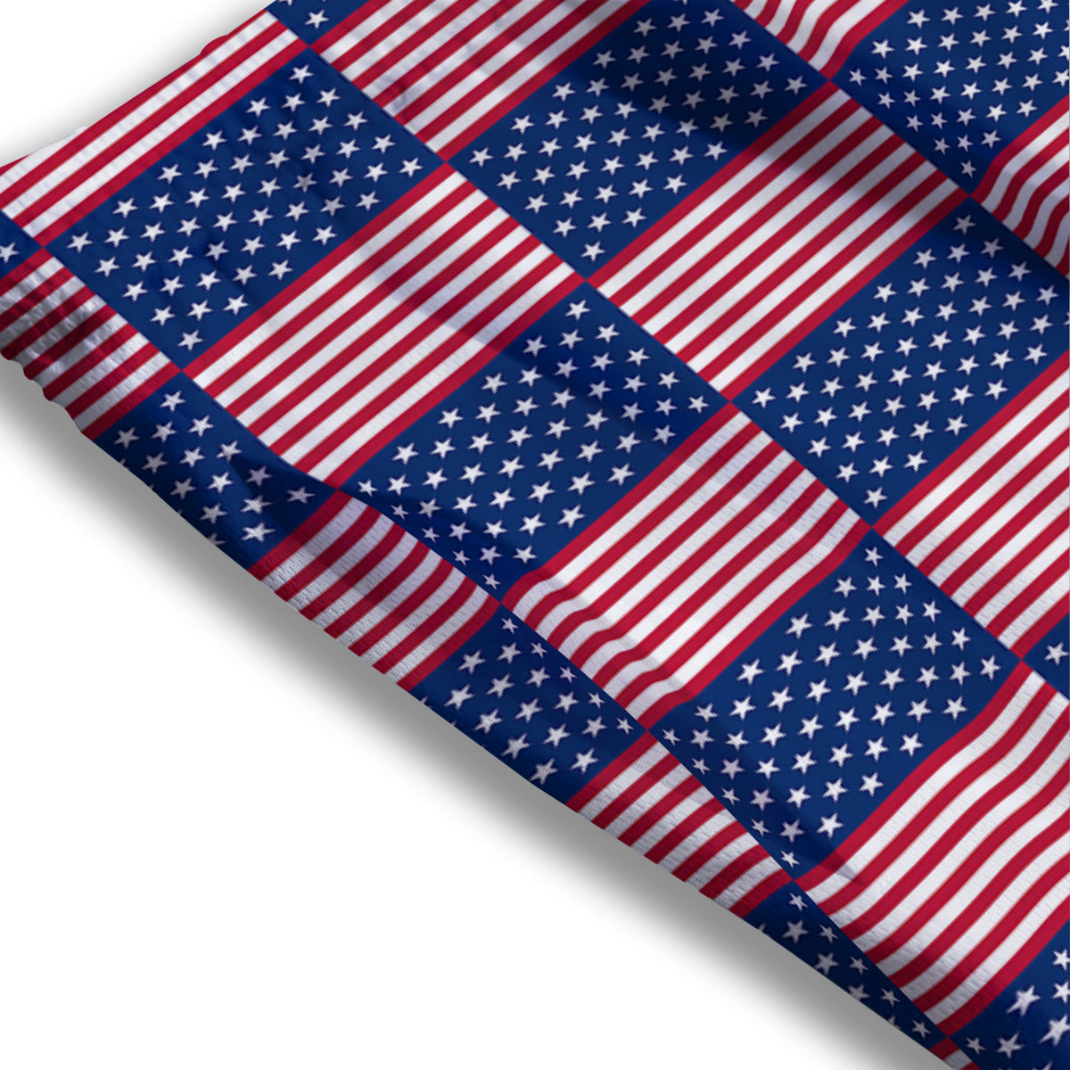 Tropical Embroidery Print Pattern Mesh Shorts