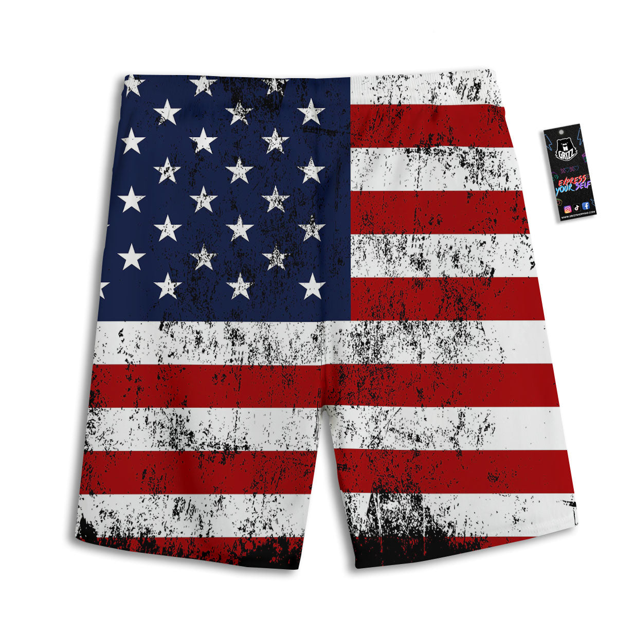 Vampire Lips Halloween Print Pattern Men's Athletic Shorts