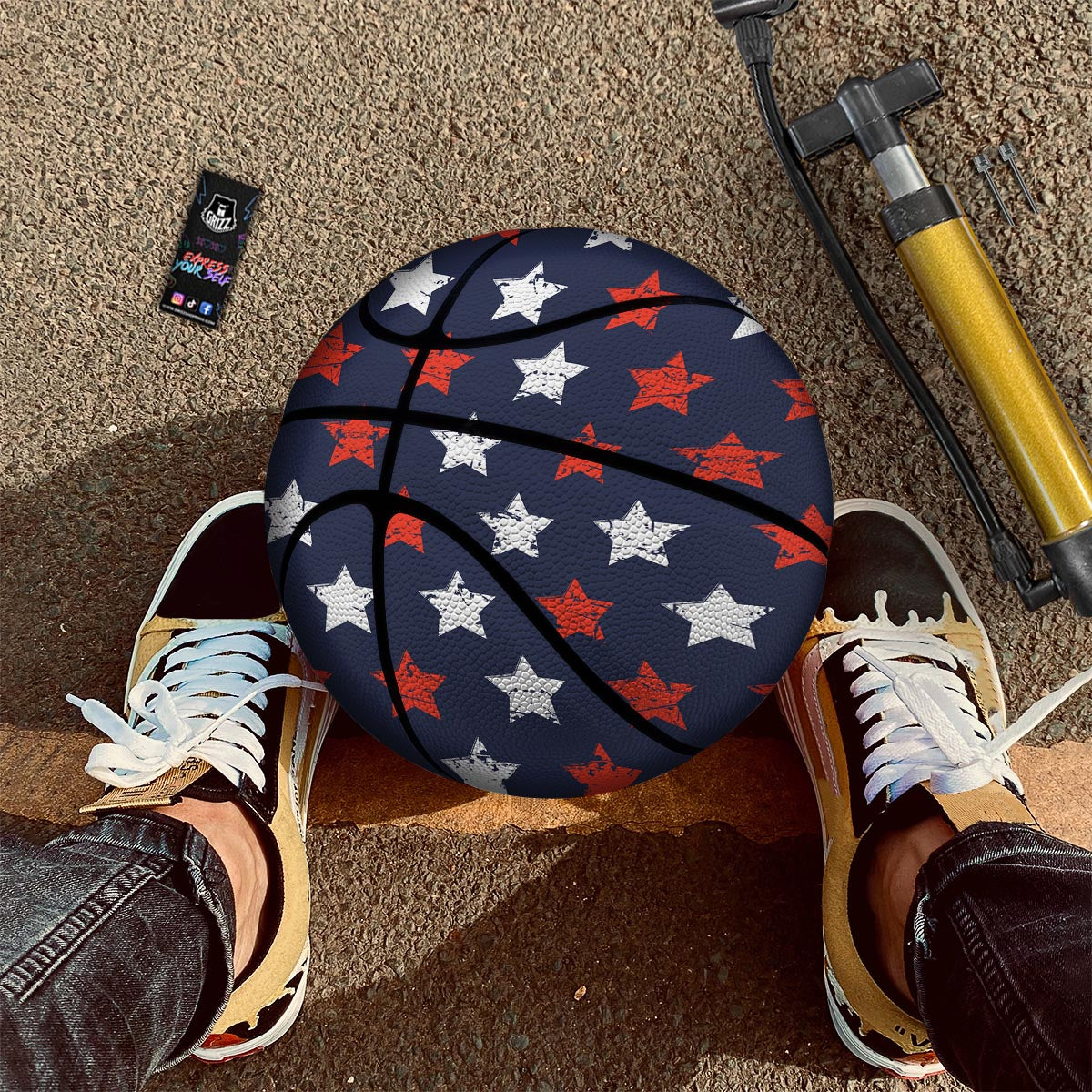 Watermelon Watercolor Print Pattern Basketball