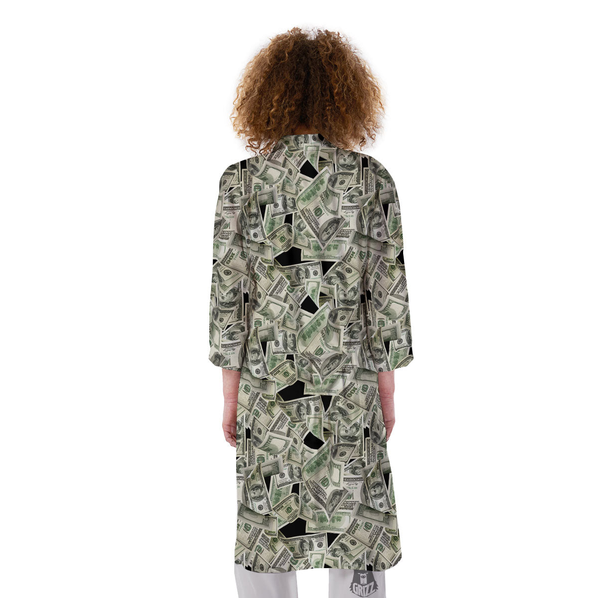 USD Flying Print Kimono-grizzshop