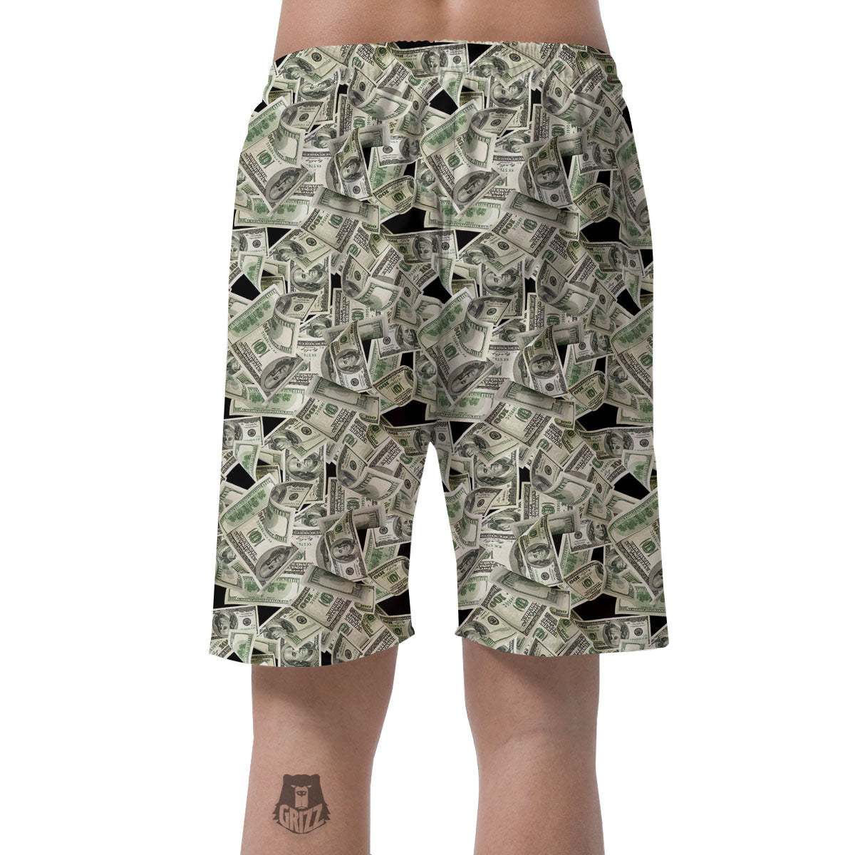 USD Flying Print Men's Shorts-grizzshop