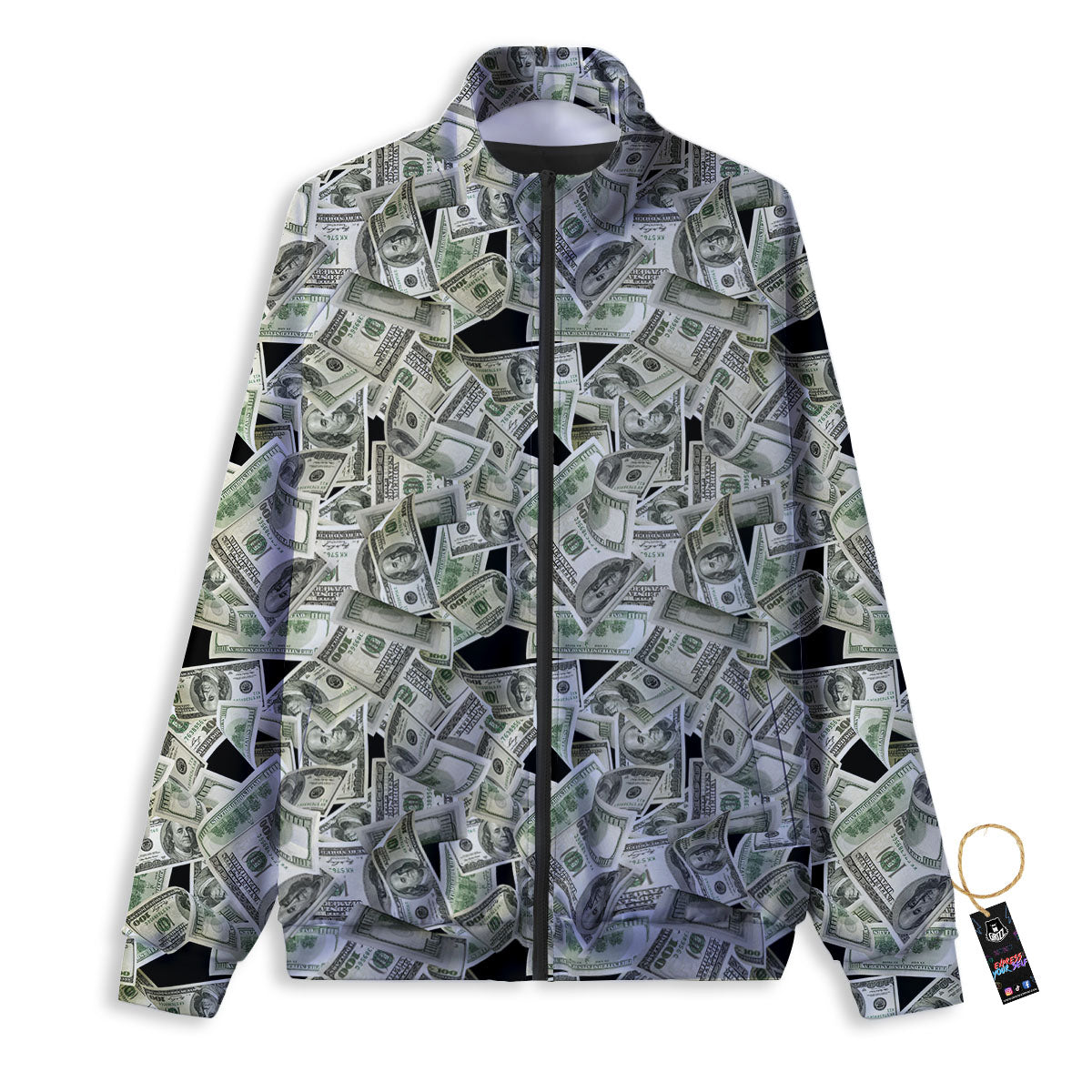 USD Flying Print Track Jacket-grizzshop