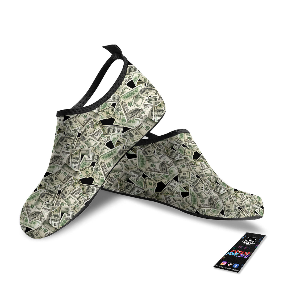 USD Flying Print Water Shoes-grizzshop