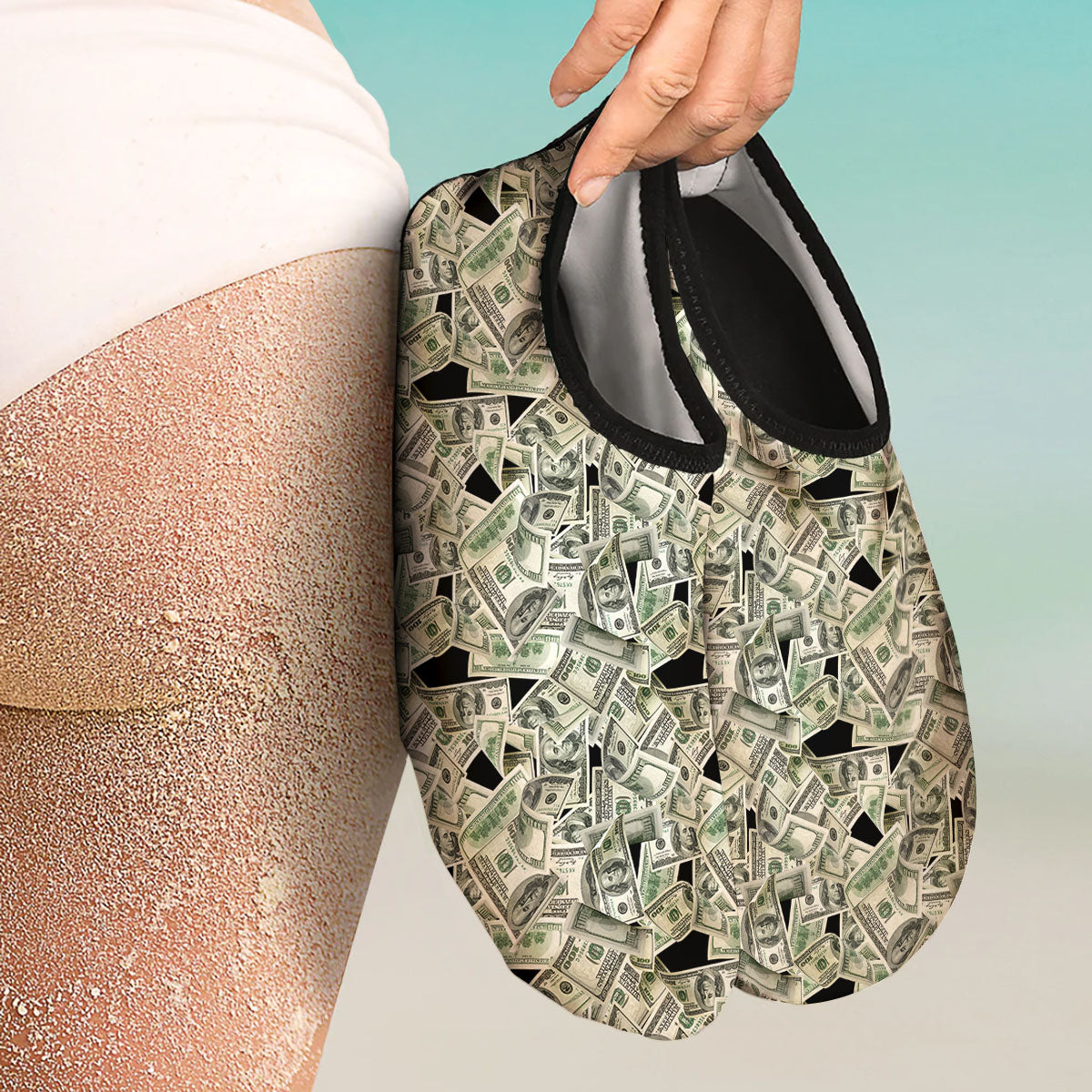 USD Flying Print Water Shoes-grizzshop