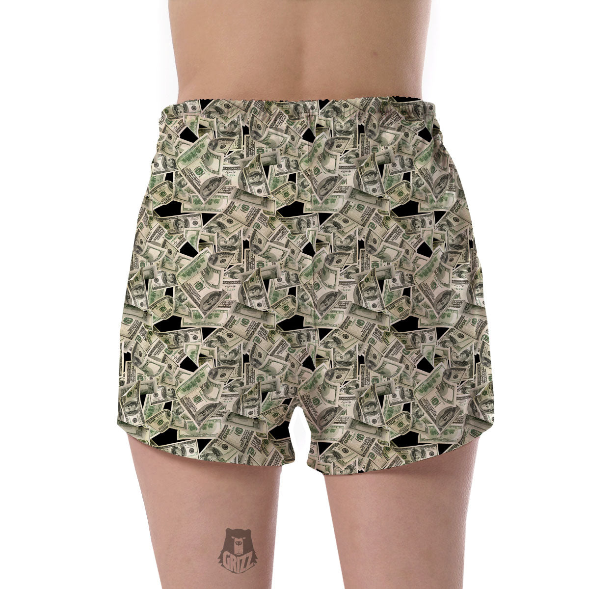 USD Flying Print Women's Shorts-grizzshop