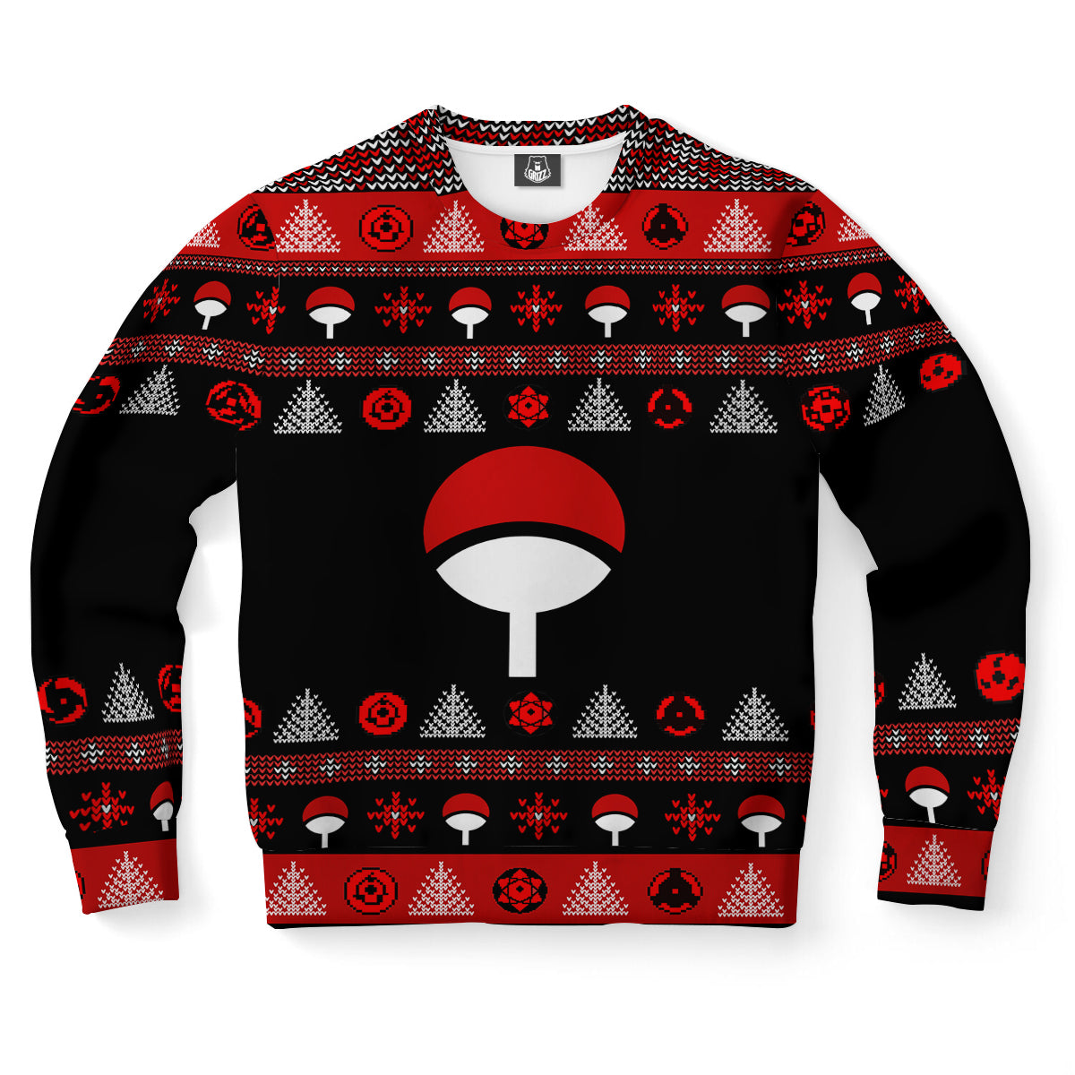 Uchiha Clan Ugly Christmas Sweater-grizzshop