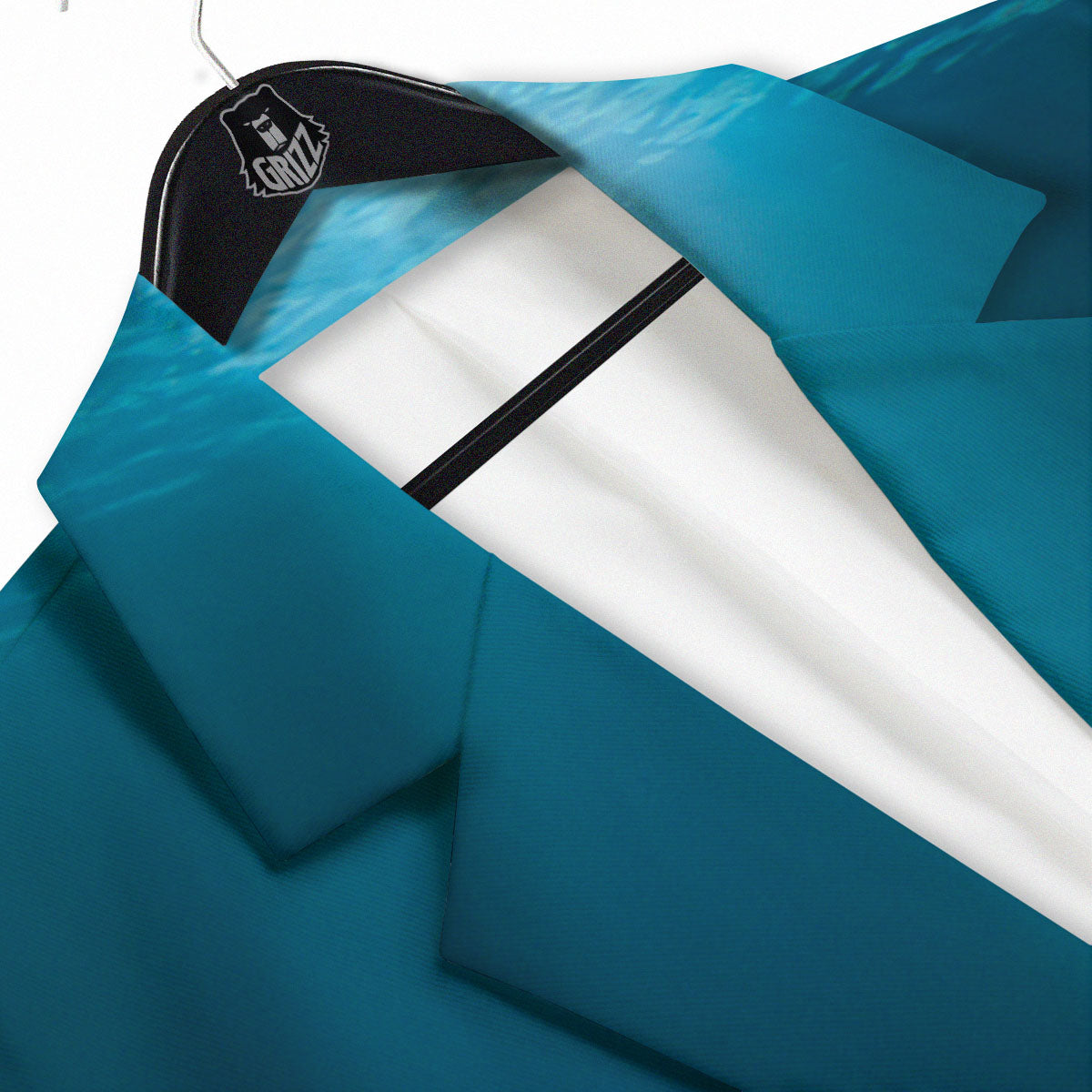 Underwater Ocean Print Men's Sport Coat-grizzshop