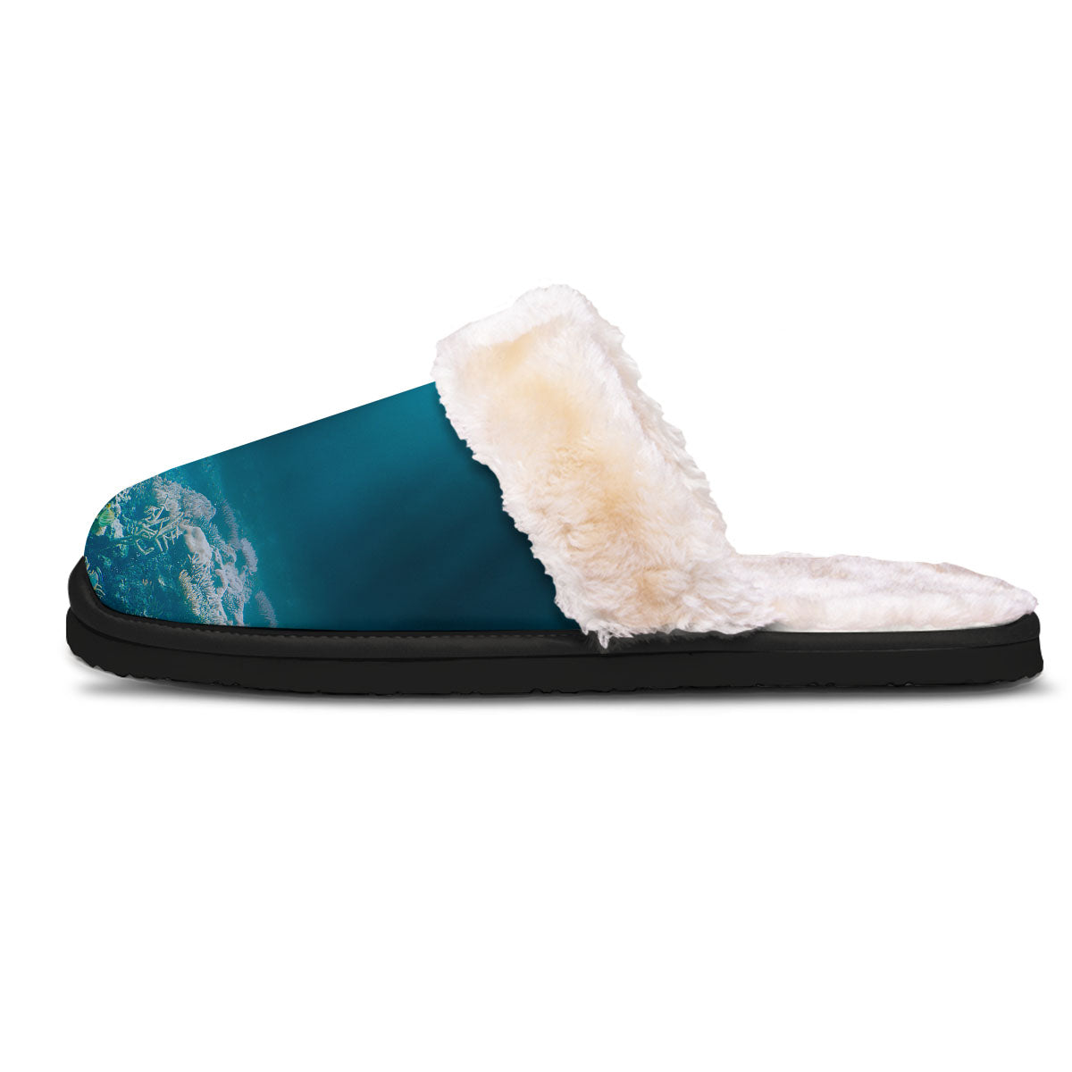 Underwater Ocean Print Slippers-grizzshop