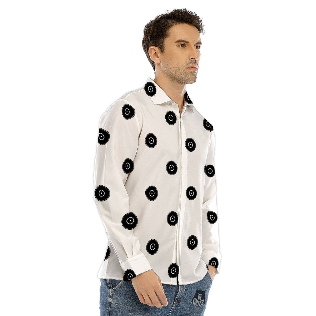Underwater Sea Turtle Family Print Pattern Men's Dress Shirts-grizzshop