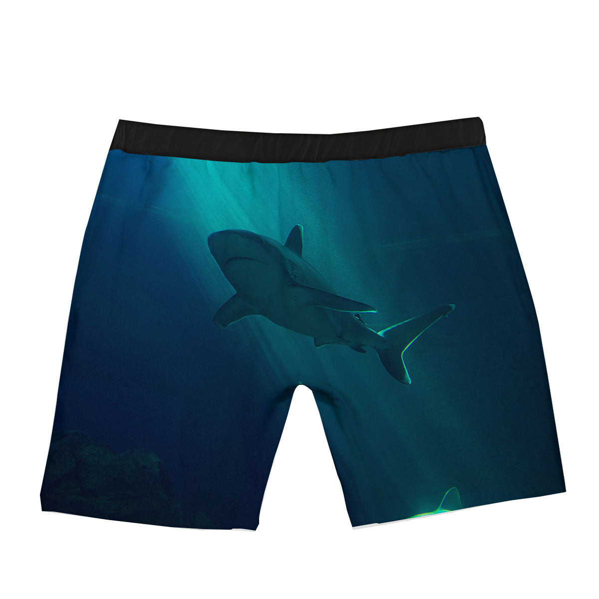 Underwear Shark Print Boxer Briefs-grizzshop