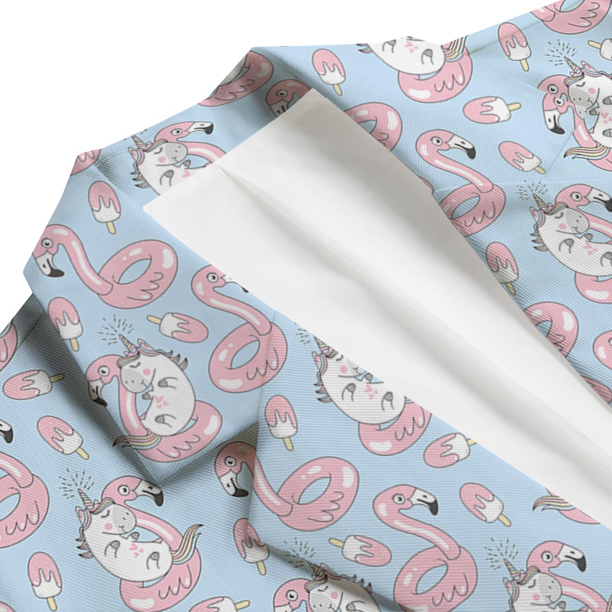 Unicon With Flamingo Men's Blazer-grizzshop