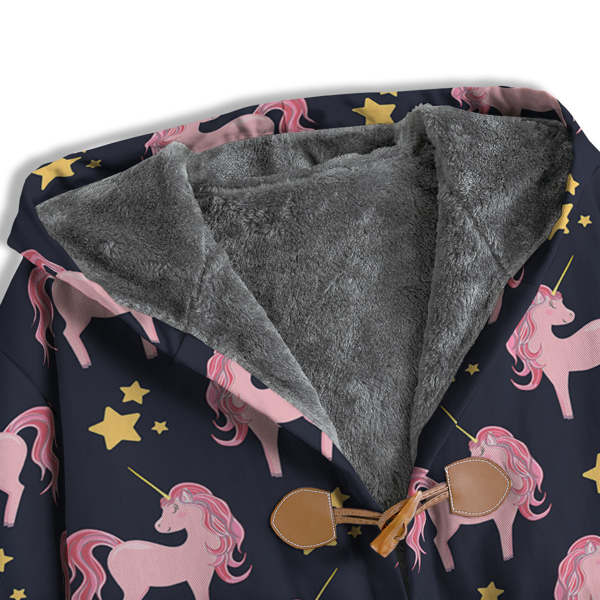 Unicorn Night Star Print Pattern Men's Windbreaker Jacket-grizzshop