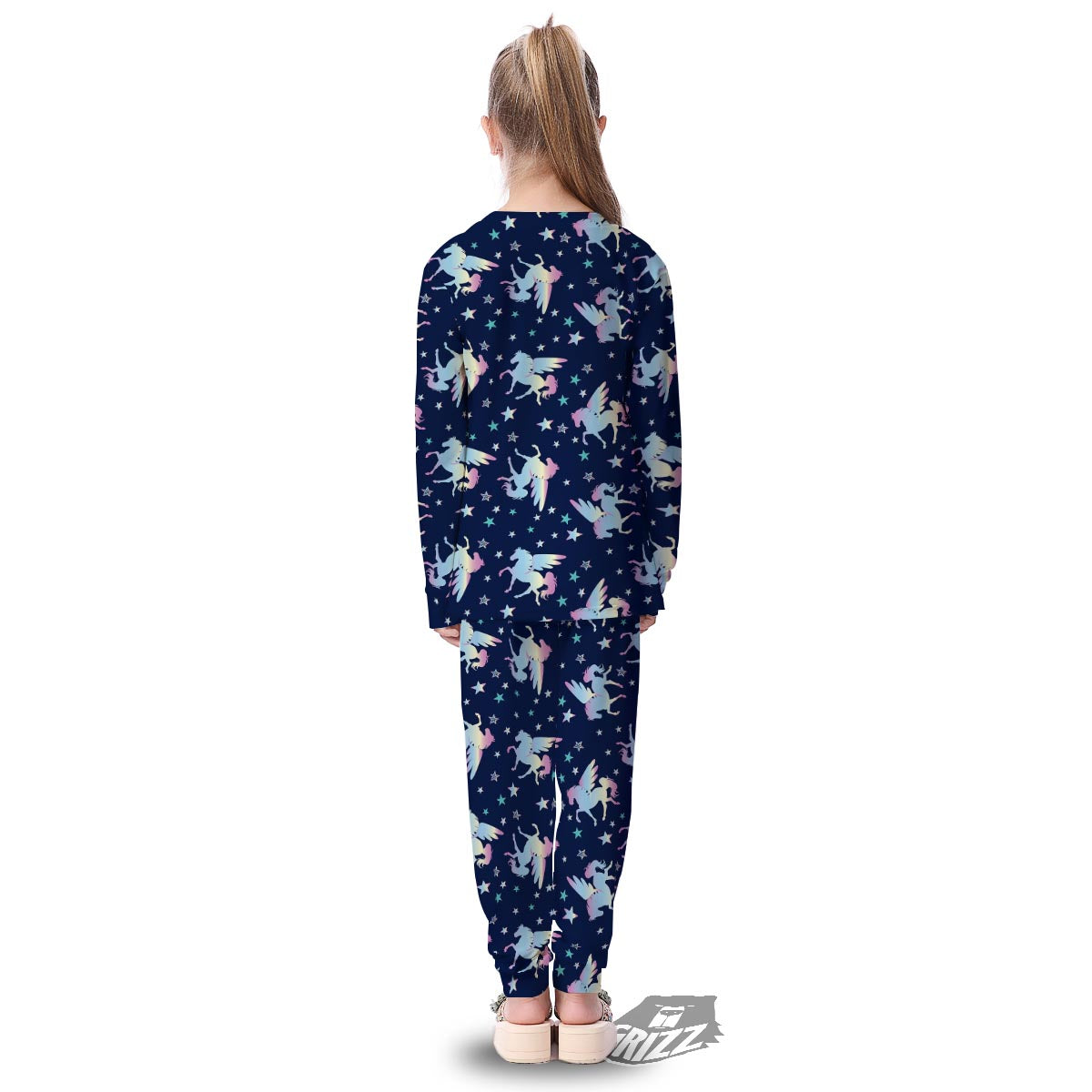 Unicorn Star Fairy Print Pattern Kid's Pajamas-grizzshop