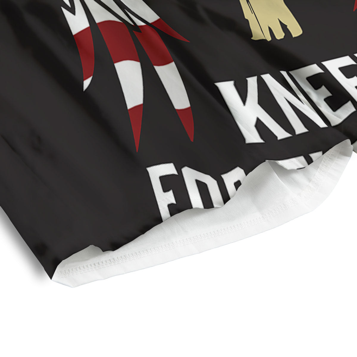 United We Stand American Flag Print Men's Athletic Shorts