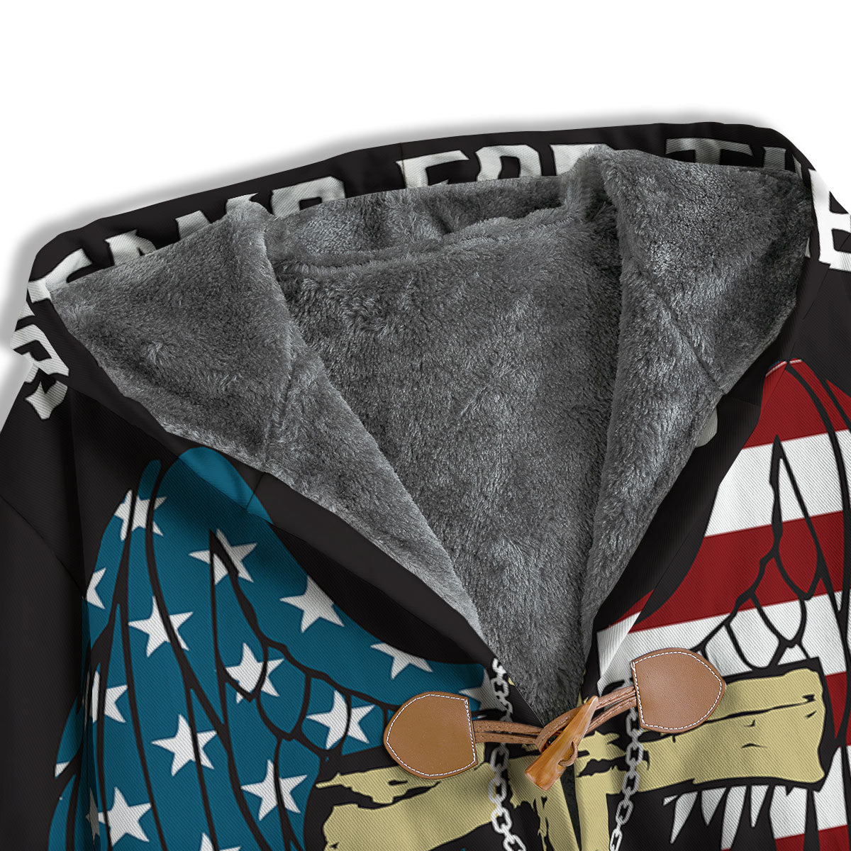 United We Stand American Flag Print Men's Windbreaker Jacket-grizzshop