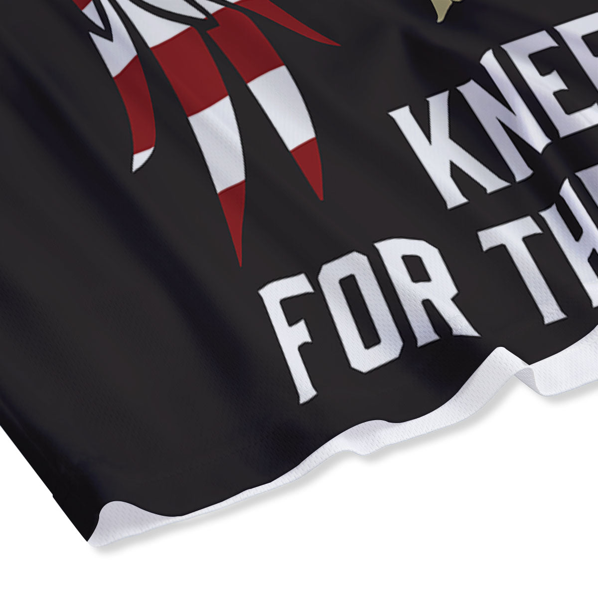 United We Stand American Flag Print Mesh Shorts