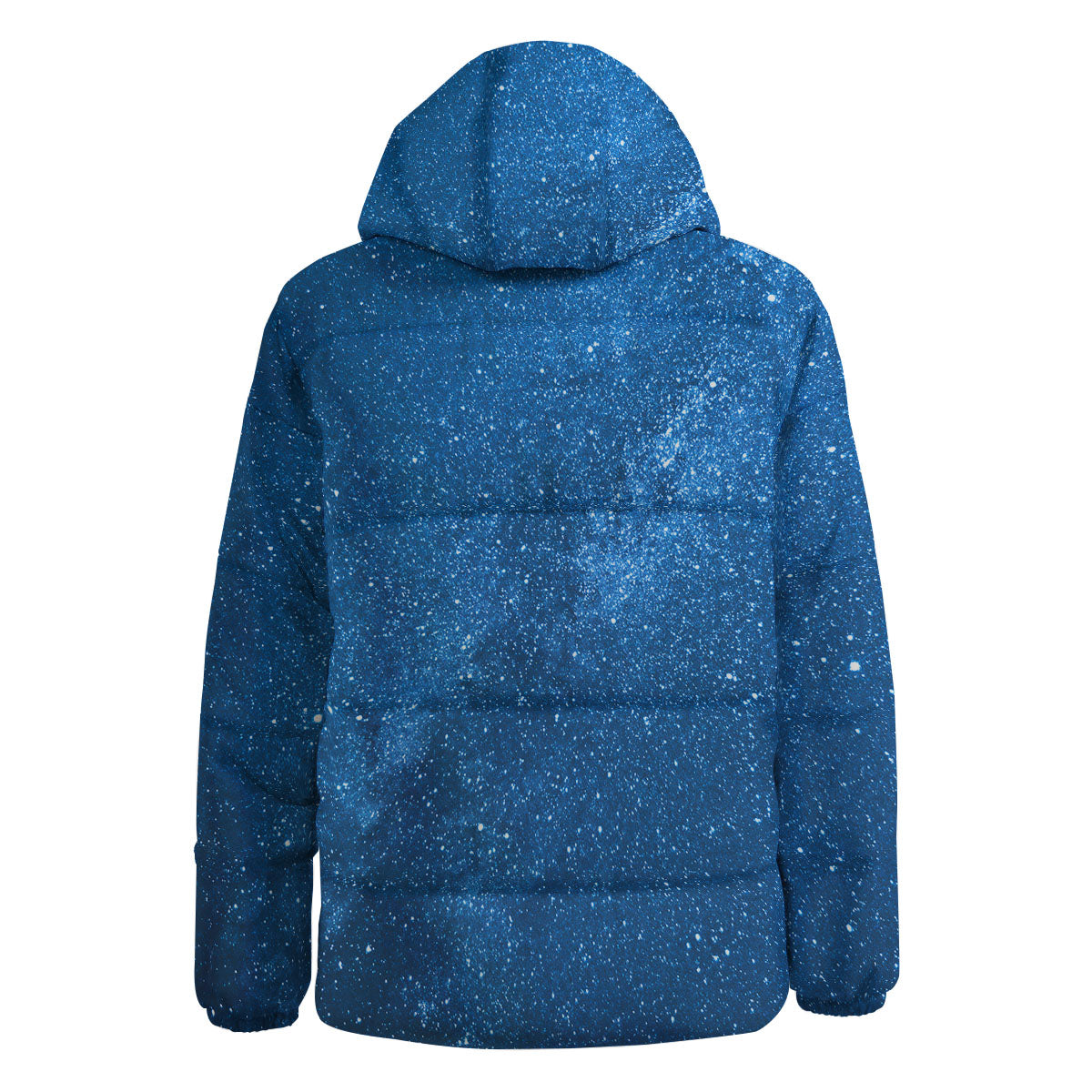 Universe Galaxy Milky Way Print Down Jacket-grizzshop