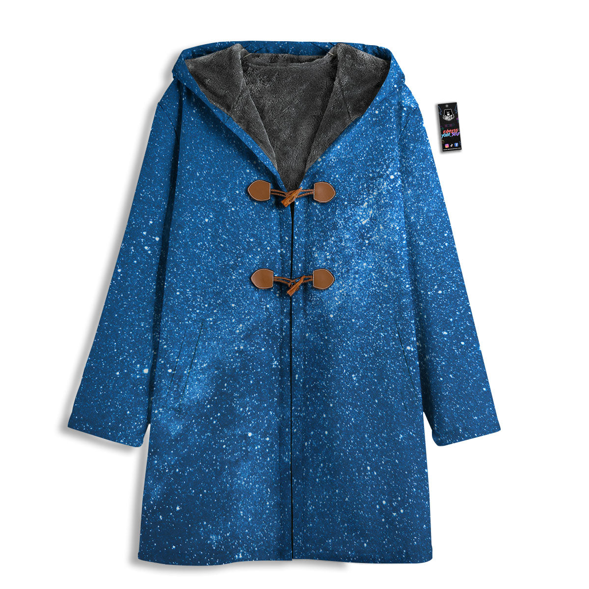 Universe Galaxy Milky Way Print Men's Windbreaker Jacket-grizzshop