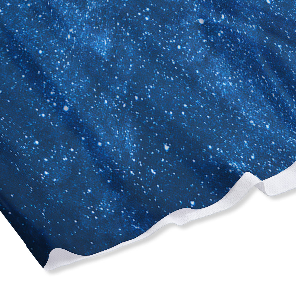 Universe Galaxy Milky Way Print Mesh Shorts