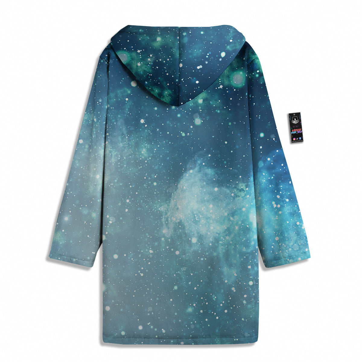 Universe Galaxy Space Blue Sky Print Men's Windbreaker Jacket