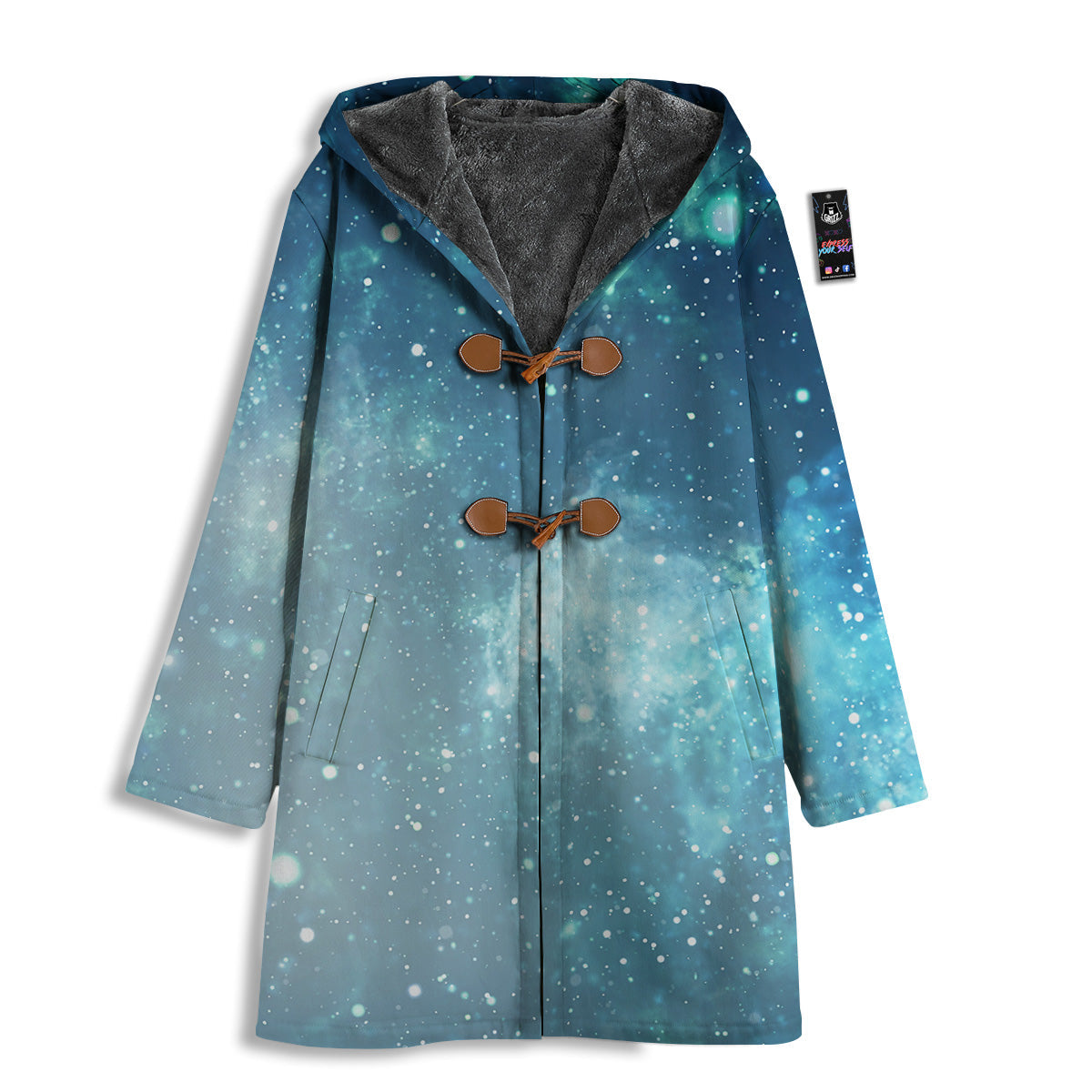 Universe Galaxy Space Blue Sky Print Men's Windbreaker Jacket
