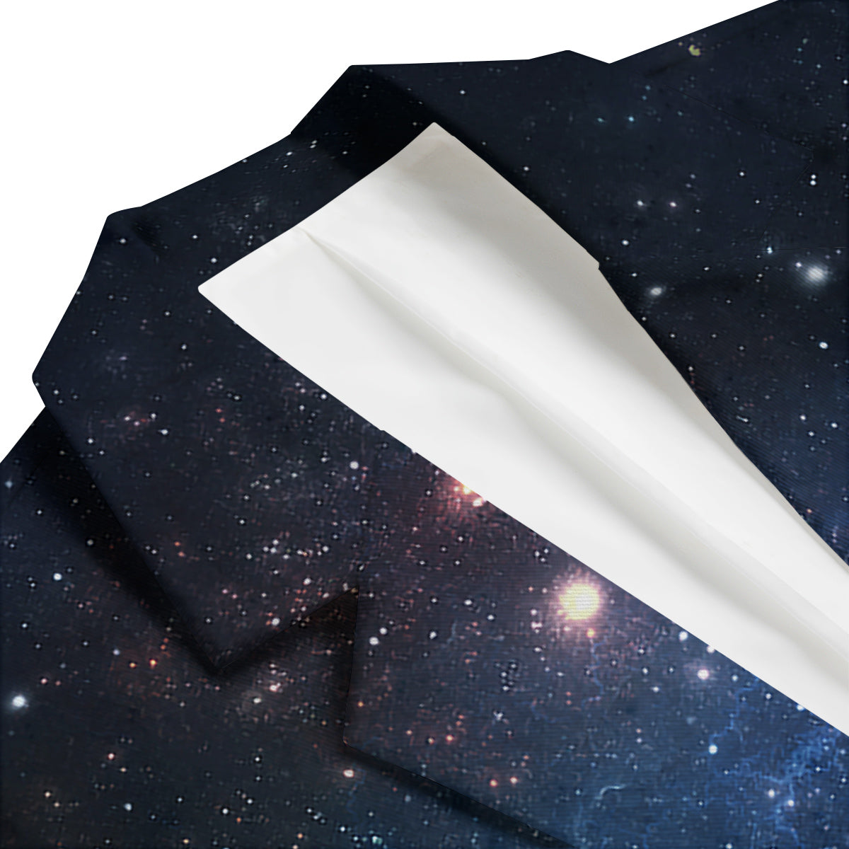 Universe Galaxy Space Dark Nebula Print Men's Blazer-grizzshop