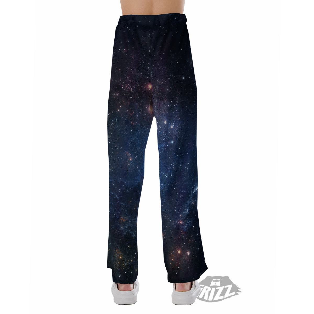 Universe Galaxy Space Dark Nebula Print Pajama Pants-grizzshop
