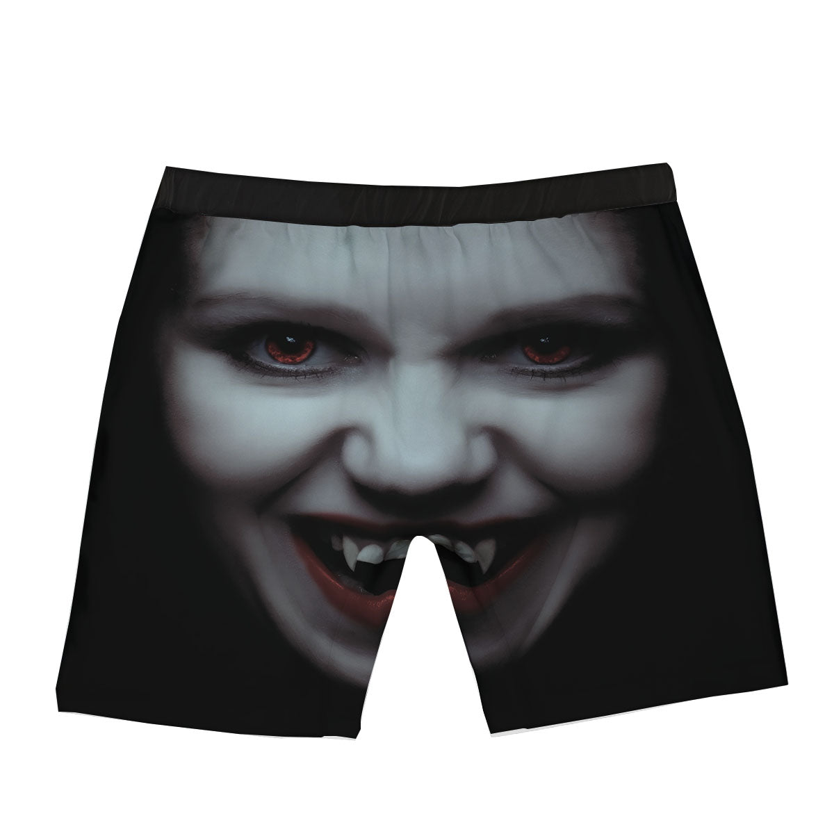 Vampire Girl Halloween Print Boxer Briefs-grizzshop