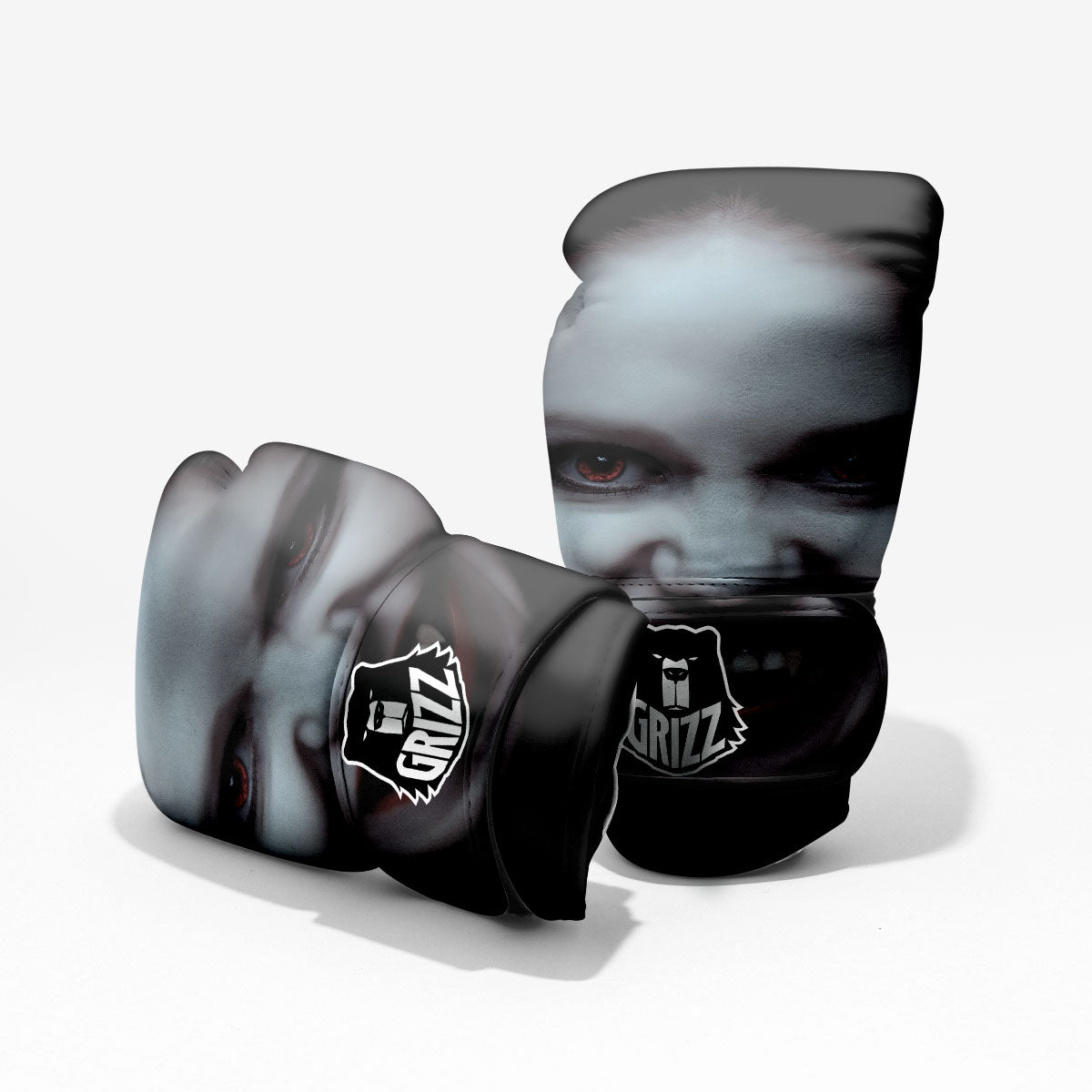 Vampire Girl Halloween Print Pro Boxing Glove
