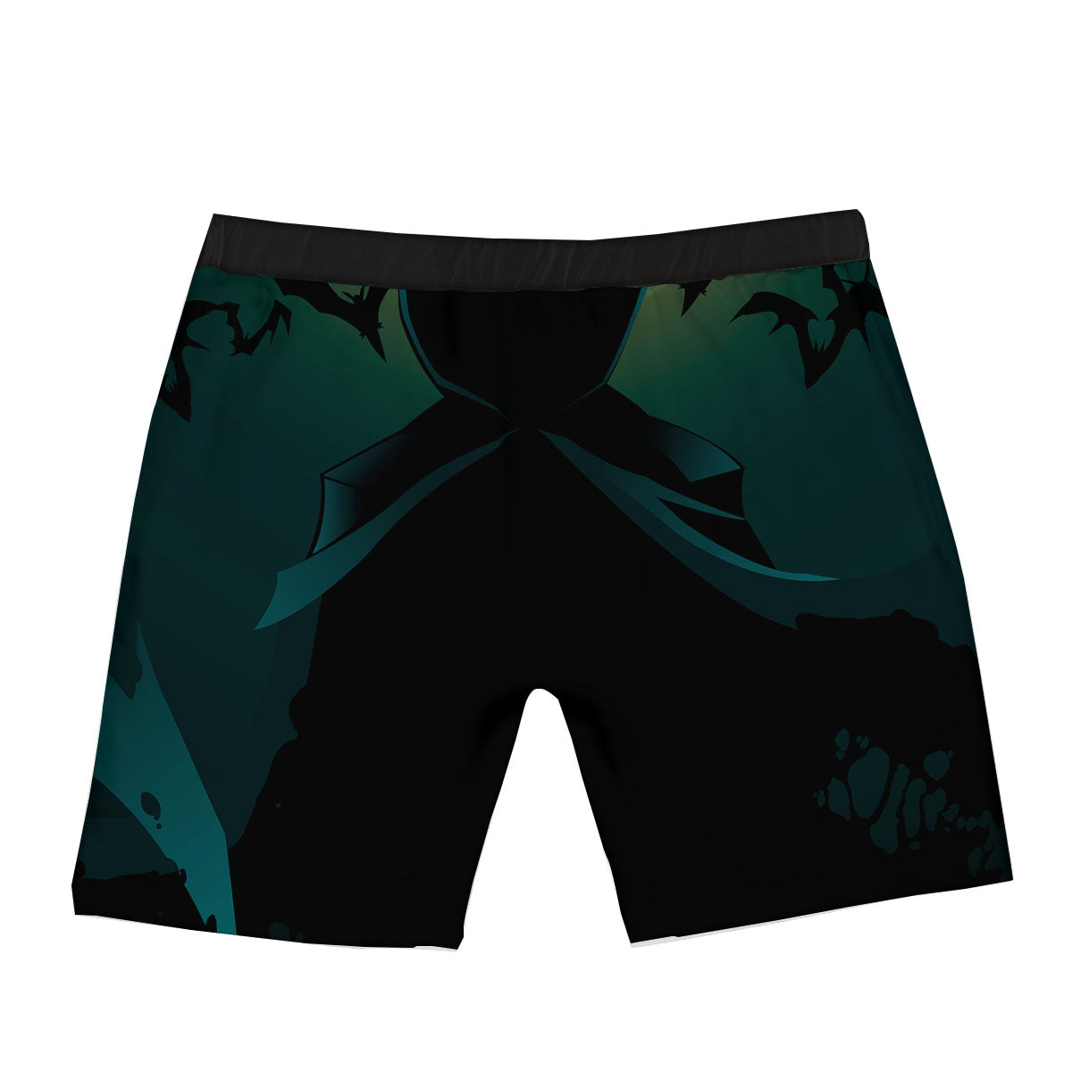 Vampire Silhouette Halloween Print Boxer Briefs-grizzshop