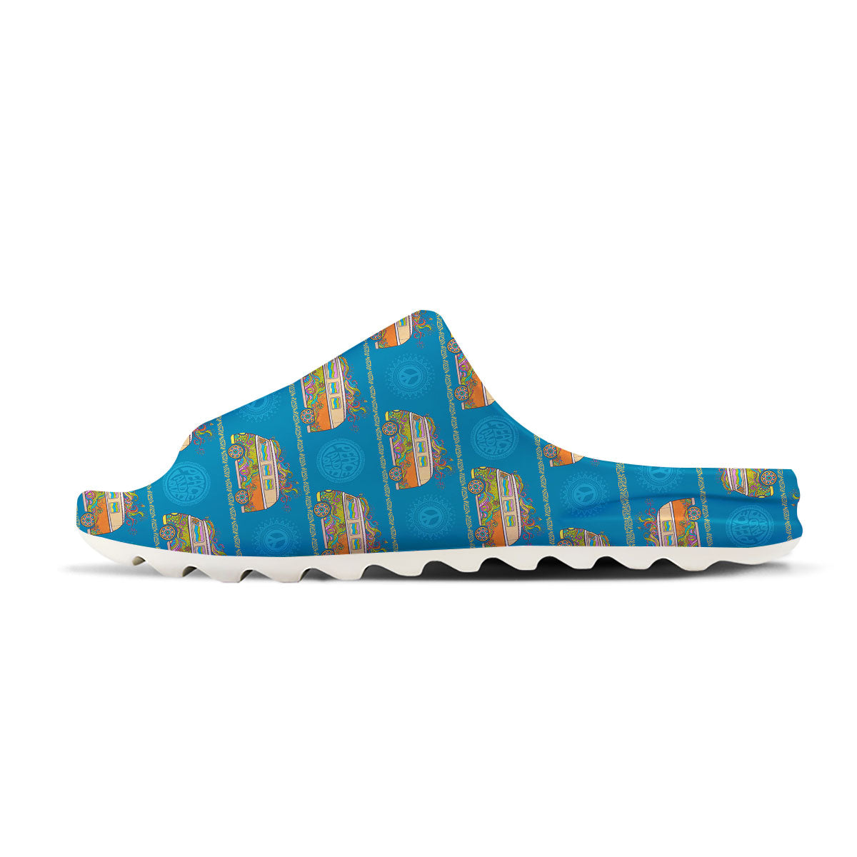 Van Hippie Vintage Print Pattern Sandals-grizzshop