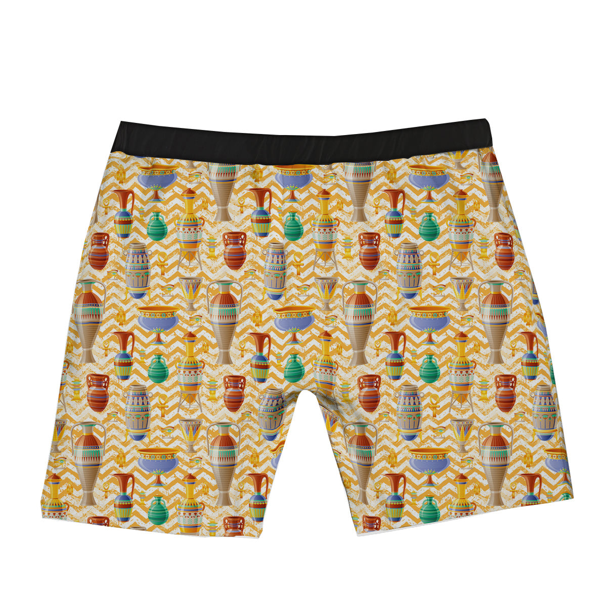 Vase And Pottery Ancient Egyptian Print Pattern Boxer Briefs-grizzshop