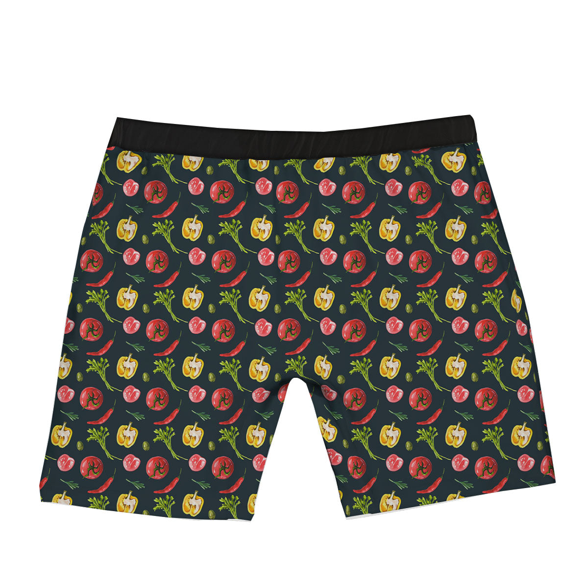 Vegetable Print Pattern Boxer Briefs-grizzshop